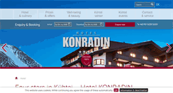 Desktop Screenshot of konradin.at
