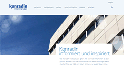Desktop Screenshot of konradin.de